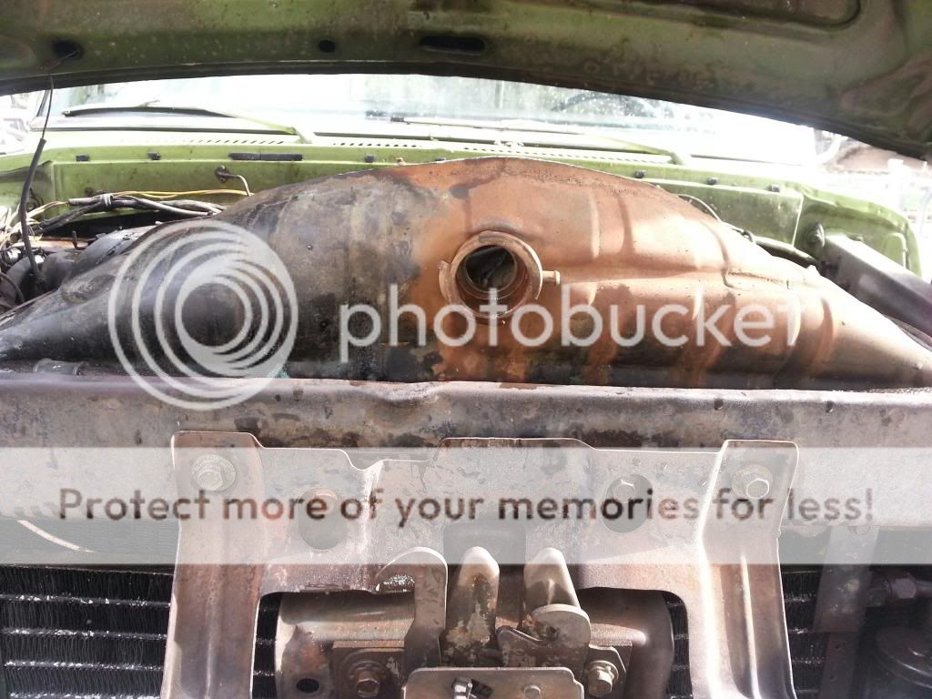 Have you ever seen or heard of this? EXPLODING RADIATOR with Pics